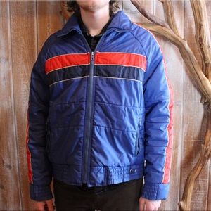 Vintage 70's Deep North Puffer Ski Winter Coat